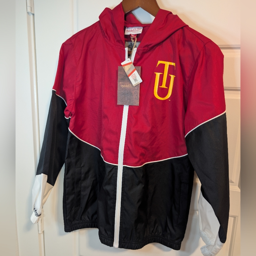 NWT Mitchell & Ness Tuskegee University Youth Jacket Medium 10/12 HBCU